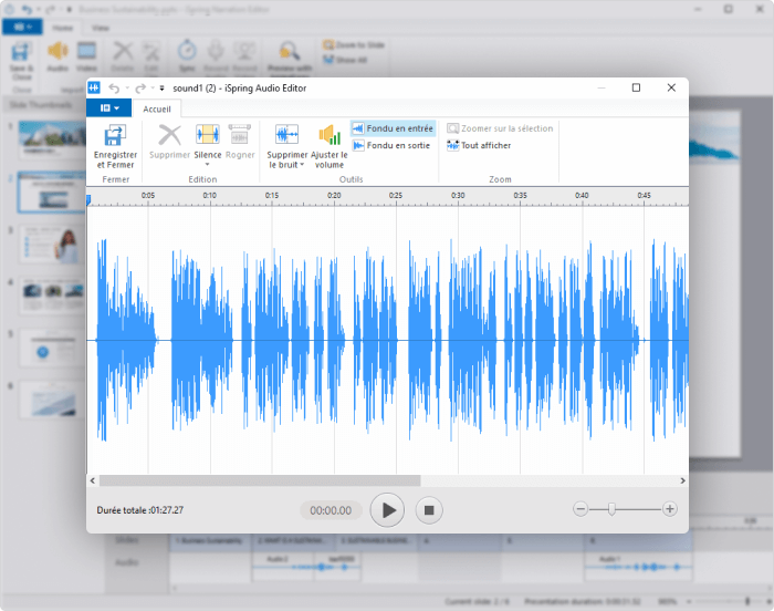 Enregistreur audio iSpring Suite