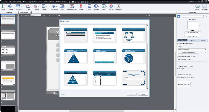 Adobe Captivate logiciel eLearning