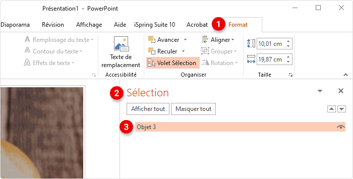 Créer une interaction déclenchée par un clic Créer une interaction déclenchée par un clic