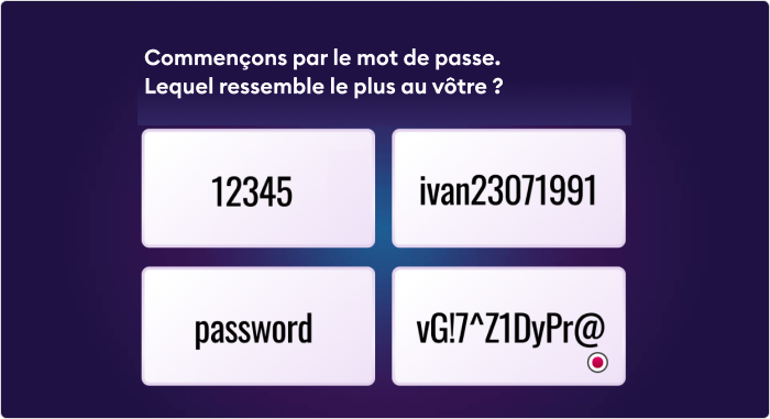 Quiz de type hotspot