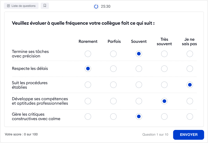 Évaluation Feedback 360