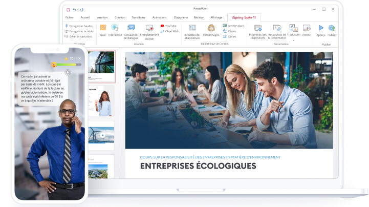 Logiciel de présentation iSpring Suite