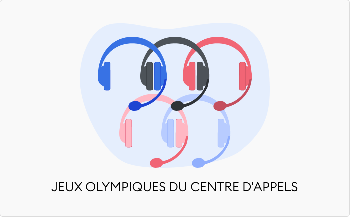 Jeux olympiques du centre d’appels