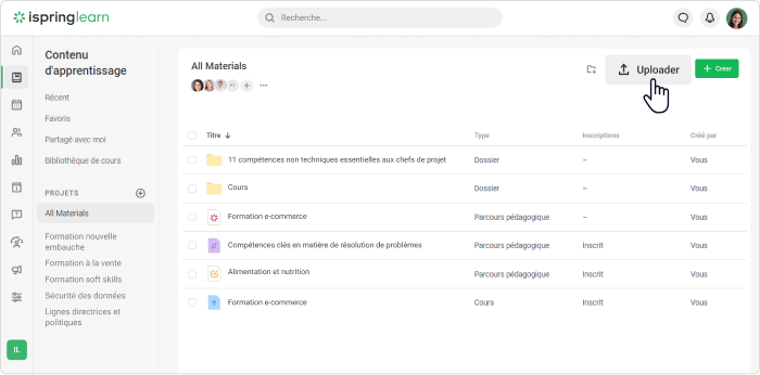 iSpring Learn - Logiciel gestion formation iSpring Learn - Logiciel gestion formation