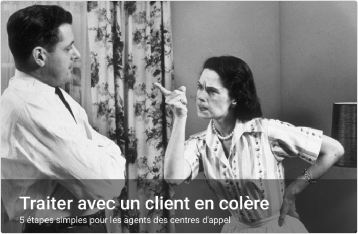 Cours démo - Traiter avec un client colère