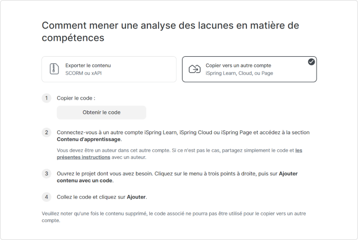 Exportation de pages en quelques clics Exportation de pages en quelques clics