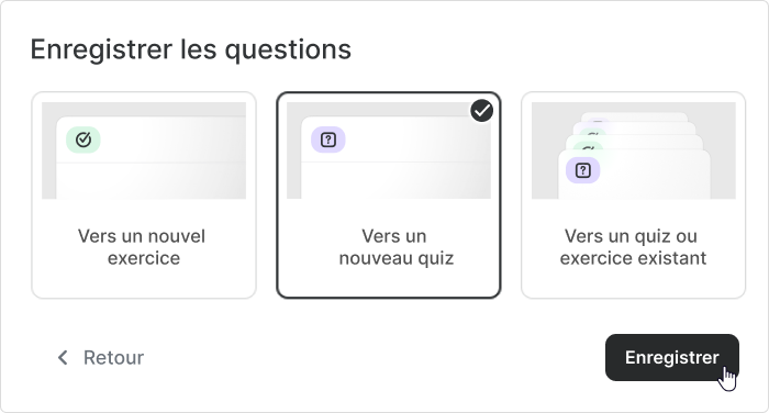 Enregistrement de quiz créé à l'aide d'IA Enregistrement de quiz créé à l'aide d'IA