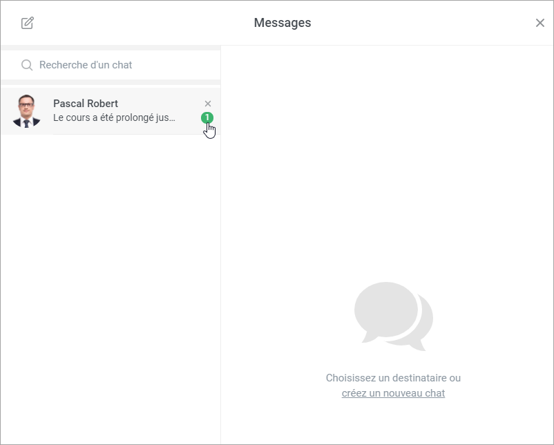 Les chats et commentaires dans iSpring Learn Les chats favorisent la montée en compétence des collaborateurs