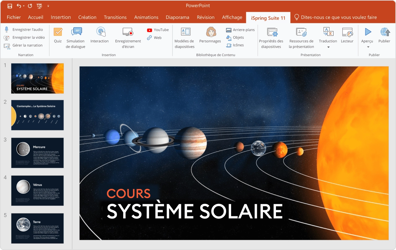 iSpring Suite Max Pédagogie inversée en formation et iSpring Suite Max