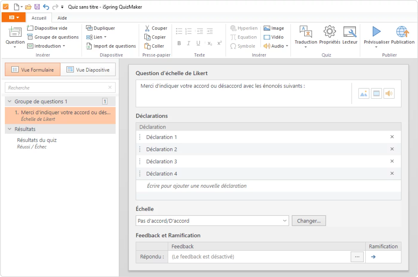 Intégrez vos questions et options de réponse Intégrer vos questions et options de réponse pour améliorer l'expérience de Microsoft Copilot dans PowerPoint