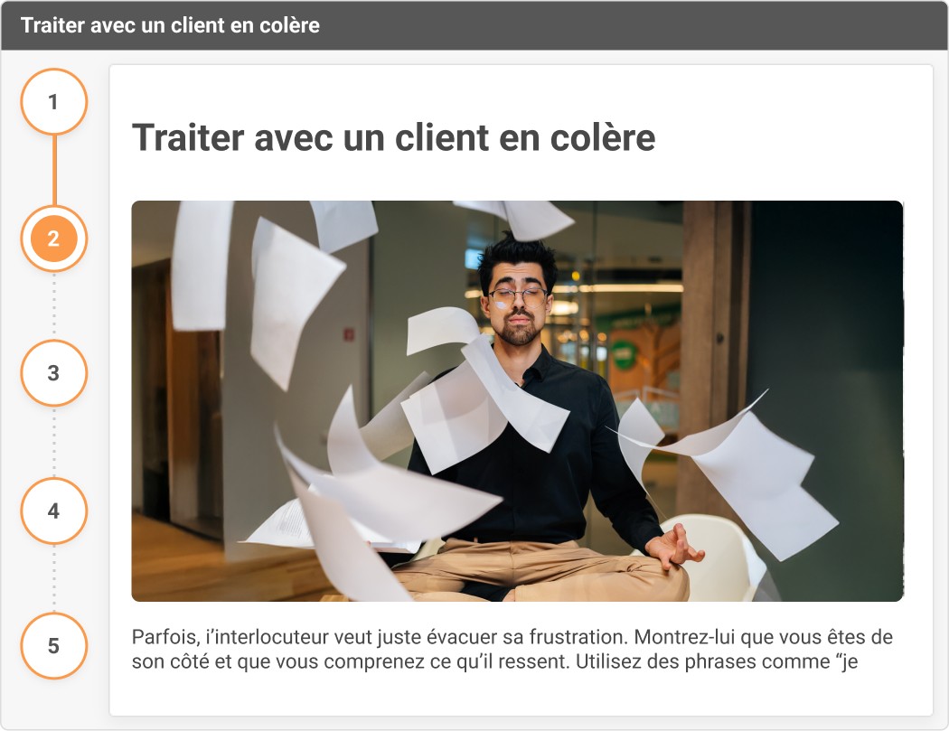 Formation aux compétences relationnelles