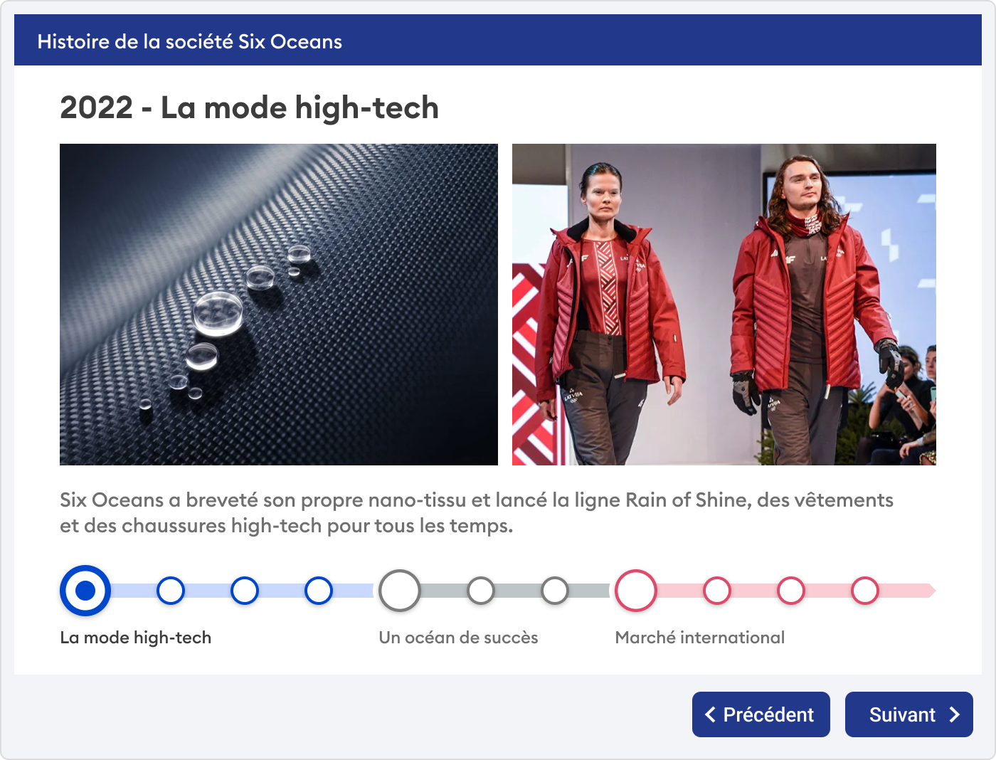Logiciel de frise chronologique iSpring Suite