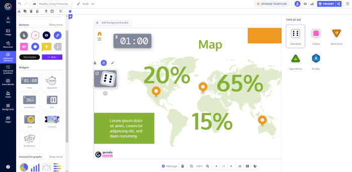 Genially est un outil pour créer une formation e-learning