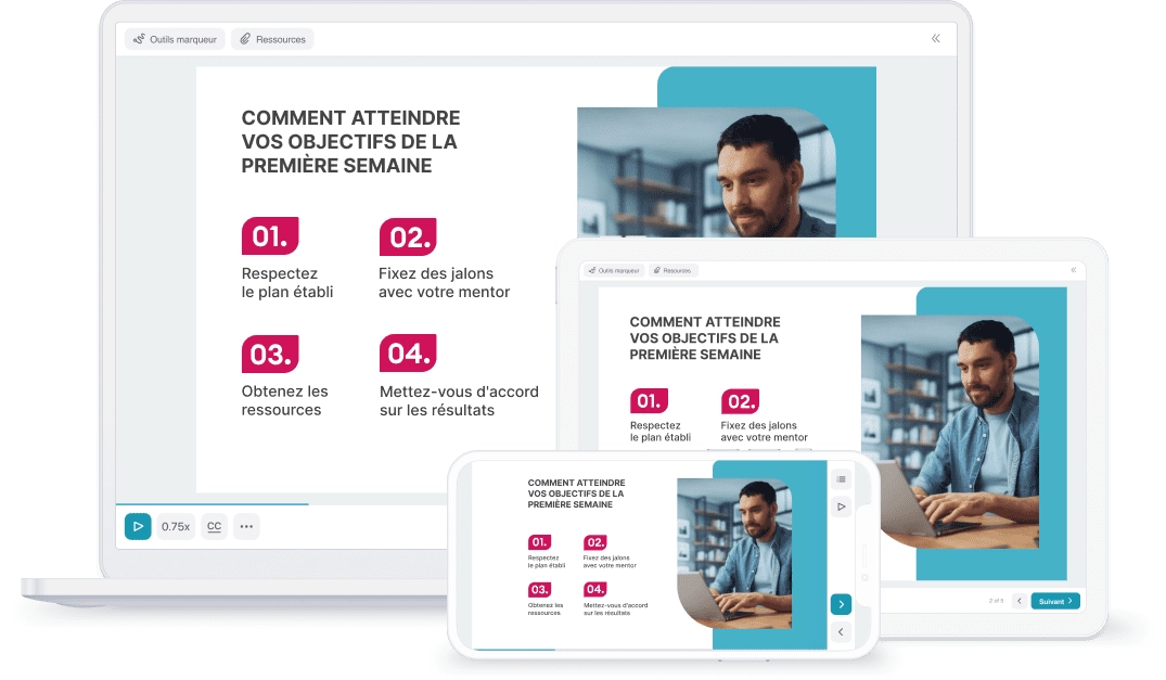 Logiciel avec les fonds PowerPoint professionnels iSpring Suite Max
