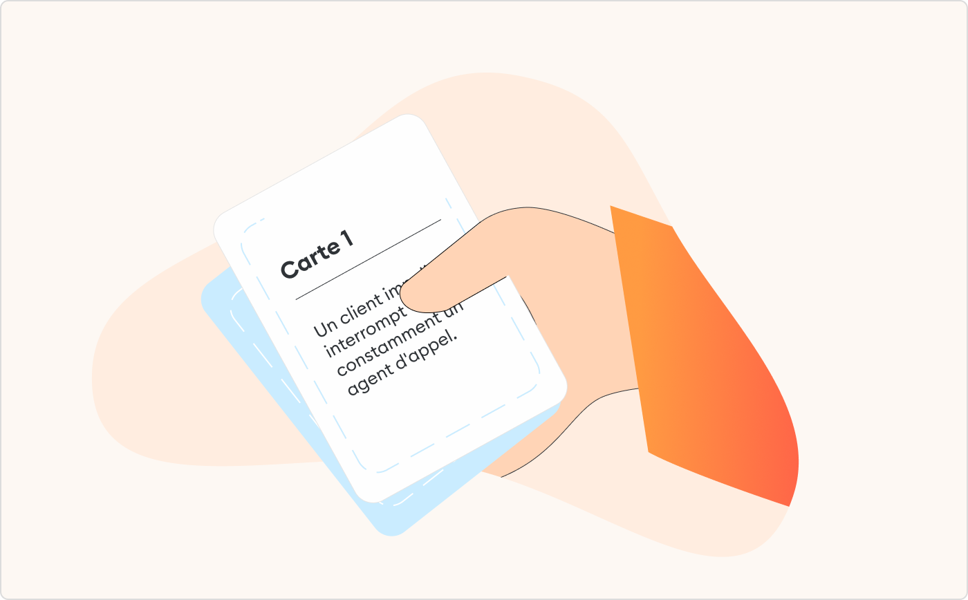 Le jeu de communication pour adultes Le client a toujours…