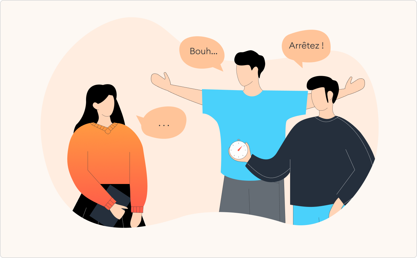 Une minute est l’un des jeux de communication pour adultes