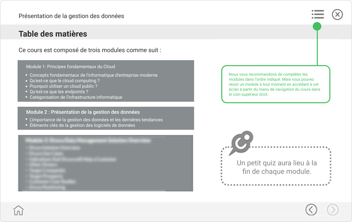 Exemple de prototype L'exemple de storyboard