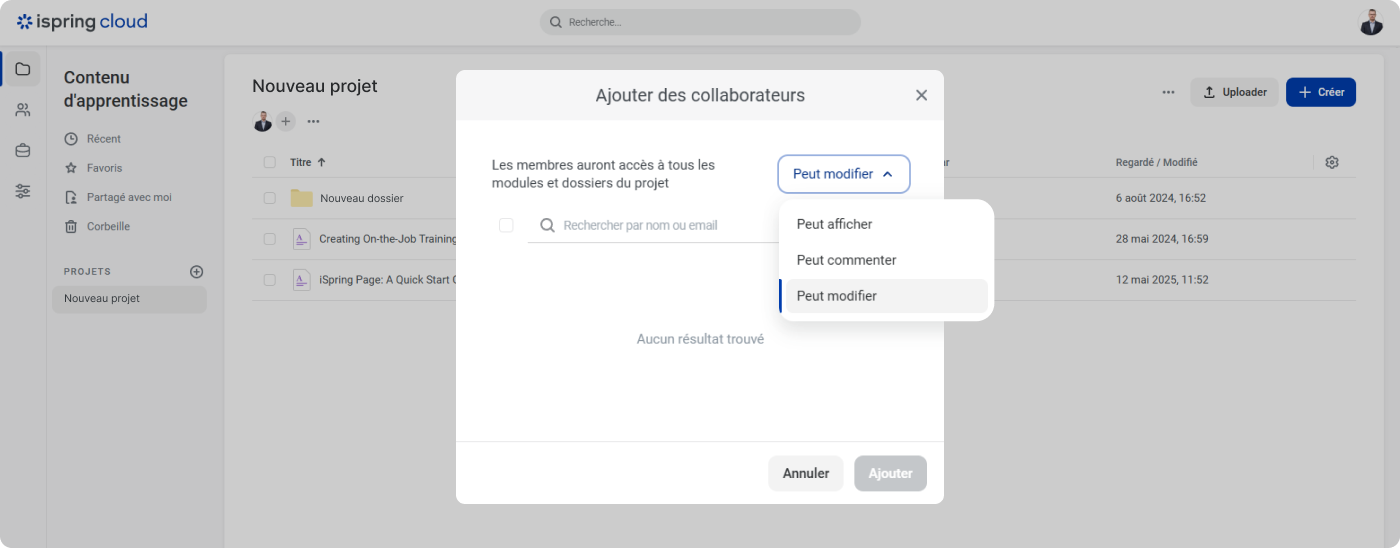 L’un des étapes sur comment partager un PowerPoint
