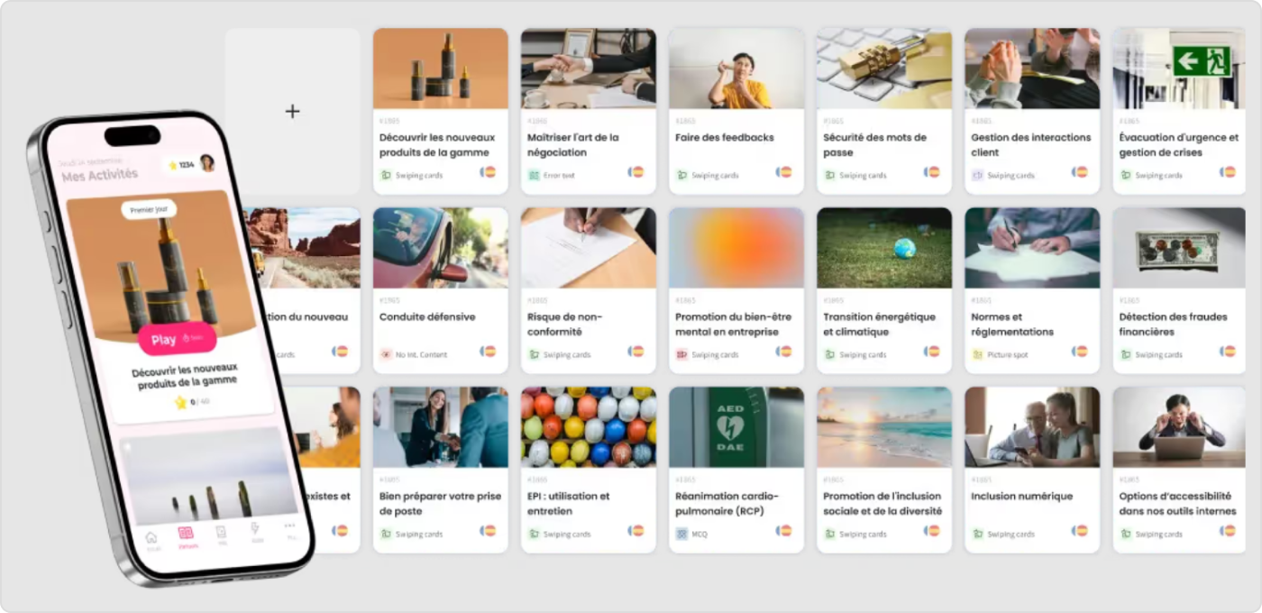 Mobile learning en entreprise avec SPARTED