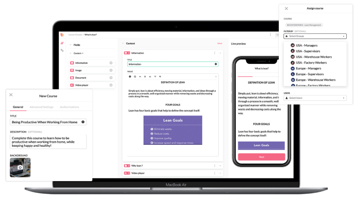 Mobile learning en entreprise avec YOOBIC
