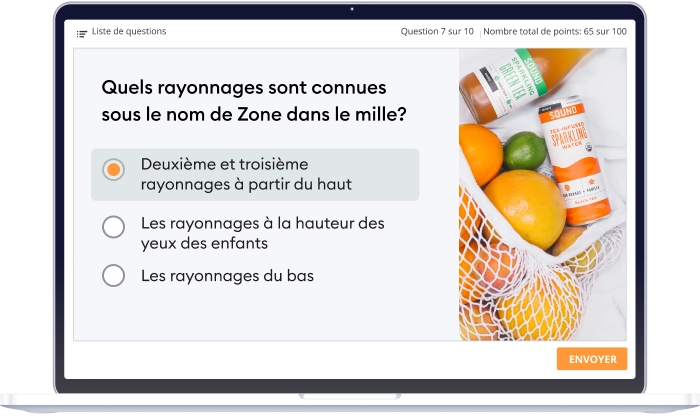iSpring QuizMaker est un outil pour le questionnaire de satisfaction des salariés