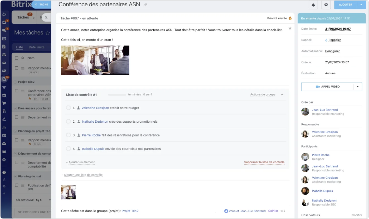 L'un des logiciels RH les plus utilisés est Bitrix24