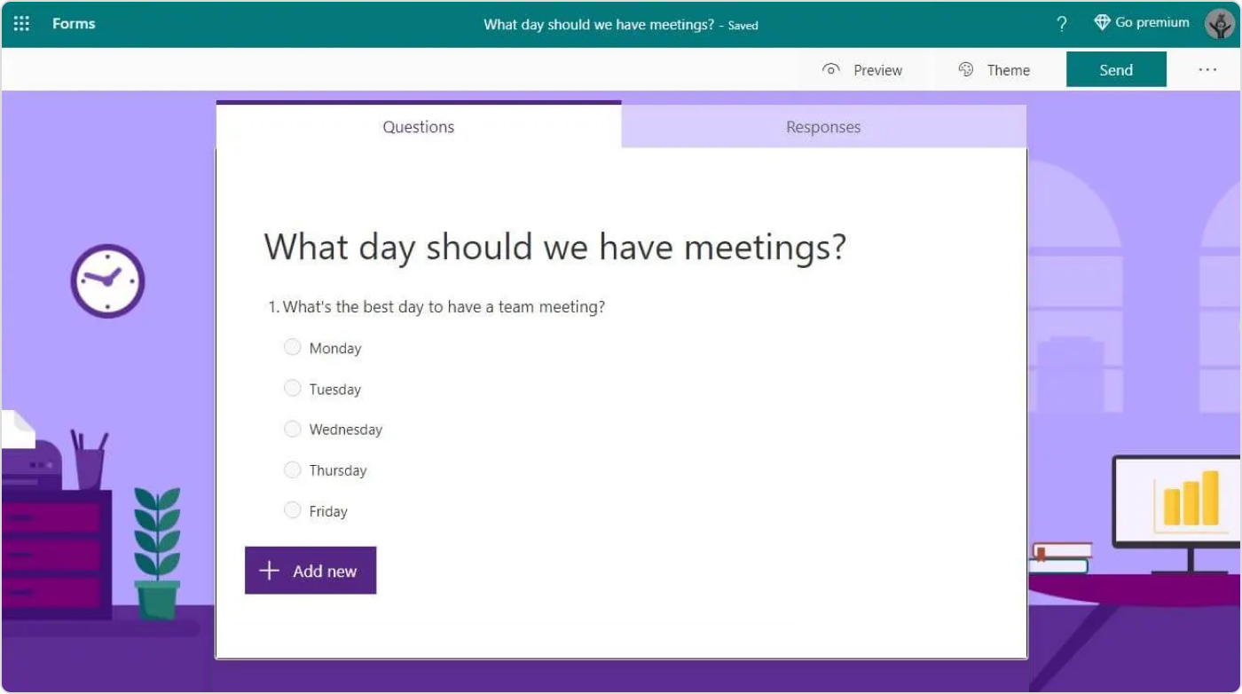 Microsoft Forms Comment créer un questionnaire en ligne professionnel avec Microsoft Forms