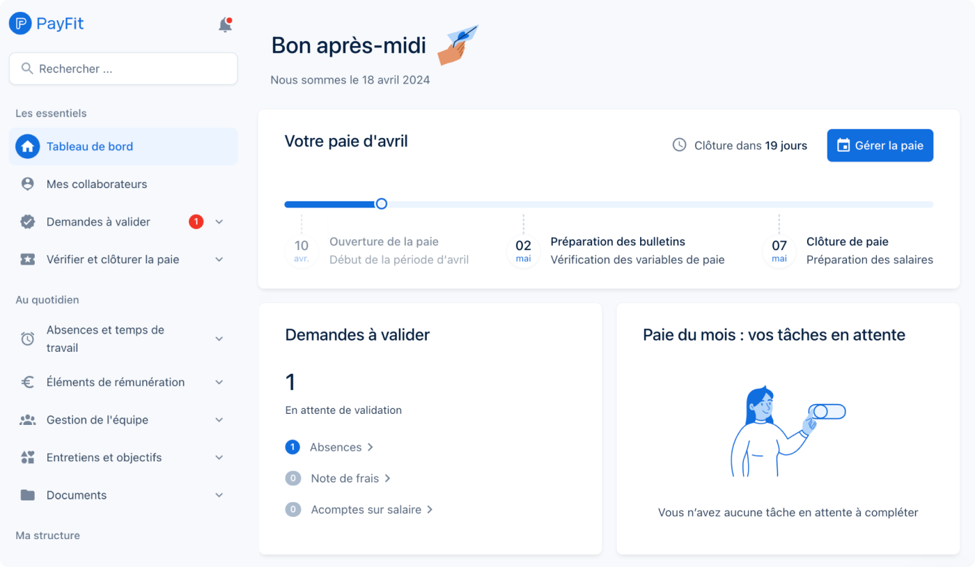 L'un des logiciels RH les plus utilisés est PayFit