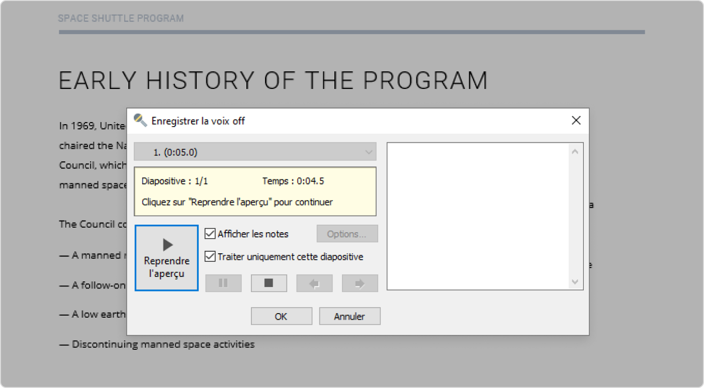 Enregistrement de la voix-off dans iSpring Suite Enregistrement de la voix-off pour le tutoriel vidéo dans iSpring Suite