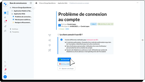 Mayday Logiciel de base de connaissance Mayday