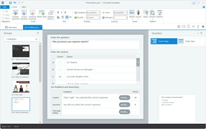 Articulate 360 La plateforme EdTech Articulate 360